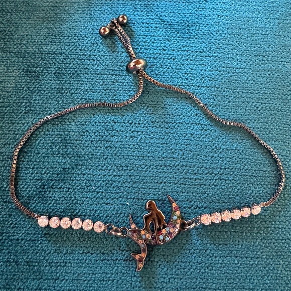 Magpie Pixiedust - Handmade Mermaid Moon adjustable bracelet - Picture 3 of 3